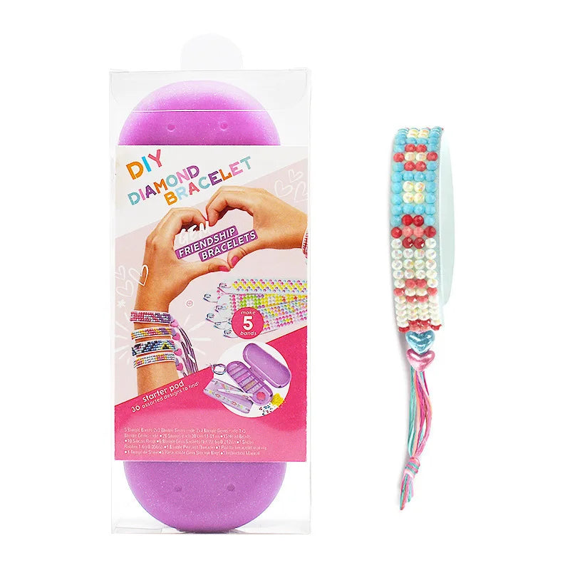 DIY Diamond Painting Wristband Set