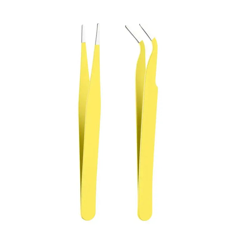 Stainless Steel Craft Tweezers Set