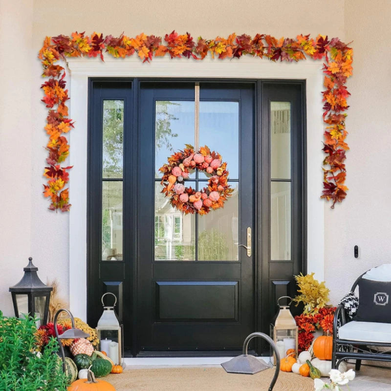 180CM Autumn Maple Leaf Garland
