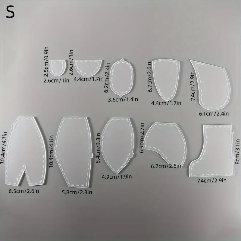 YOMDID Memory Bears Sewing Template