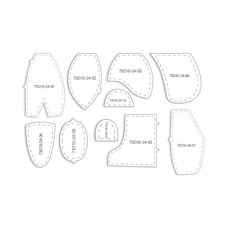 YOMDID Memory Bears Sewing Template