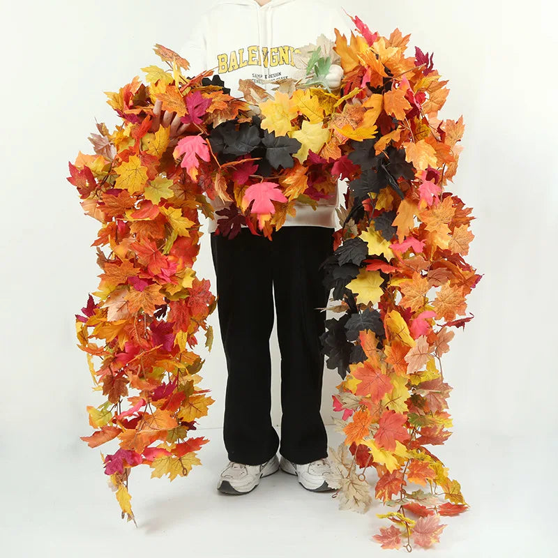 180CM Autumn Maple Leaf Garland