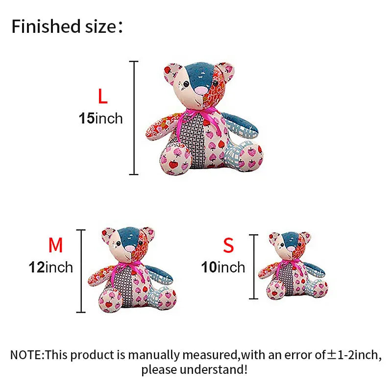 YOMDID Memory Bears Sewing Template