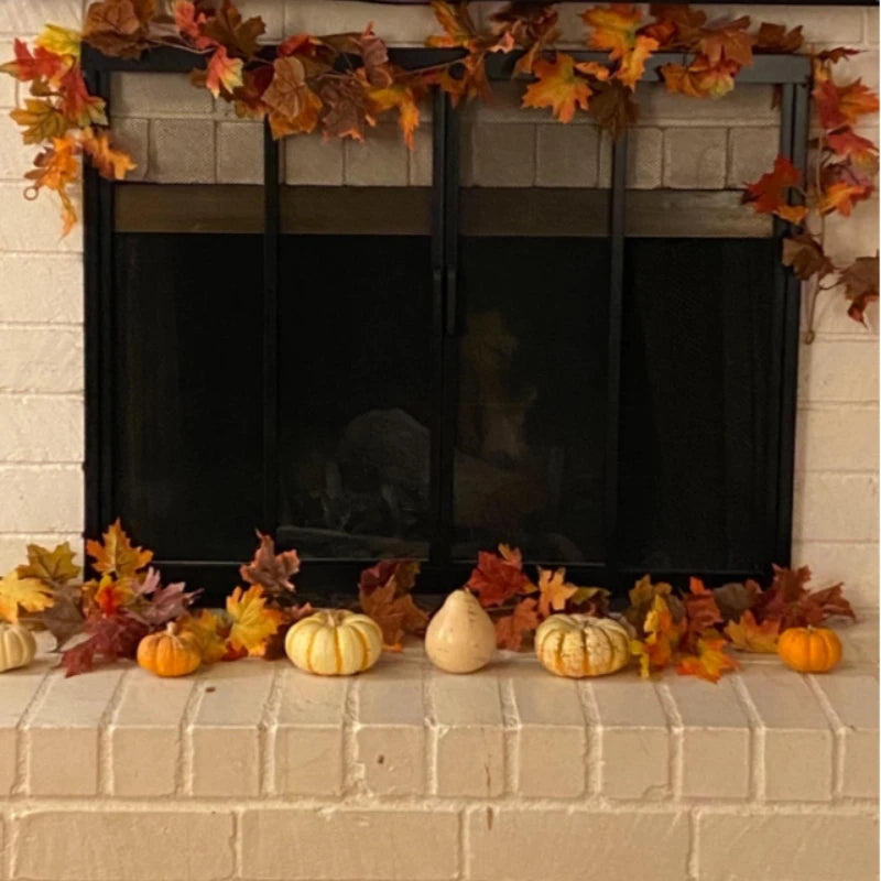 180CM Autumn Maple Leaf Garland