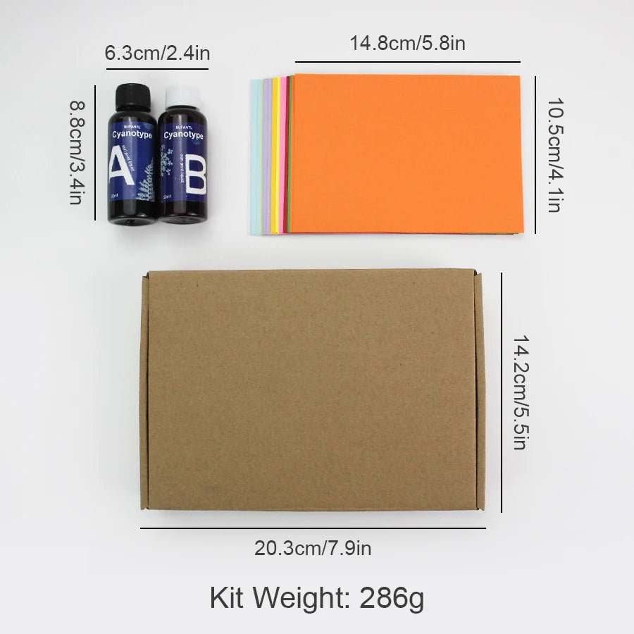 Solar Cyanotype Liquid Art Set