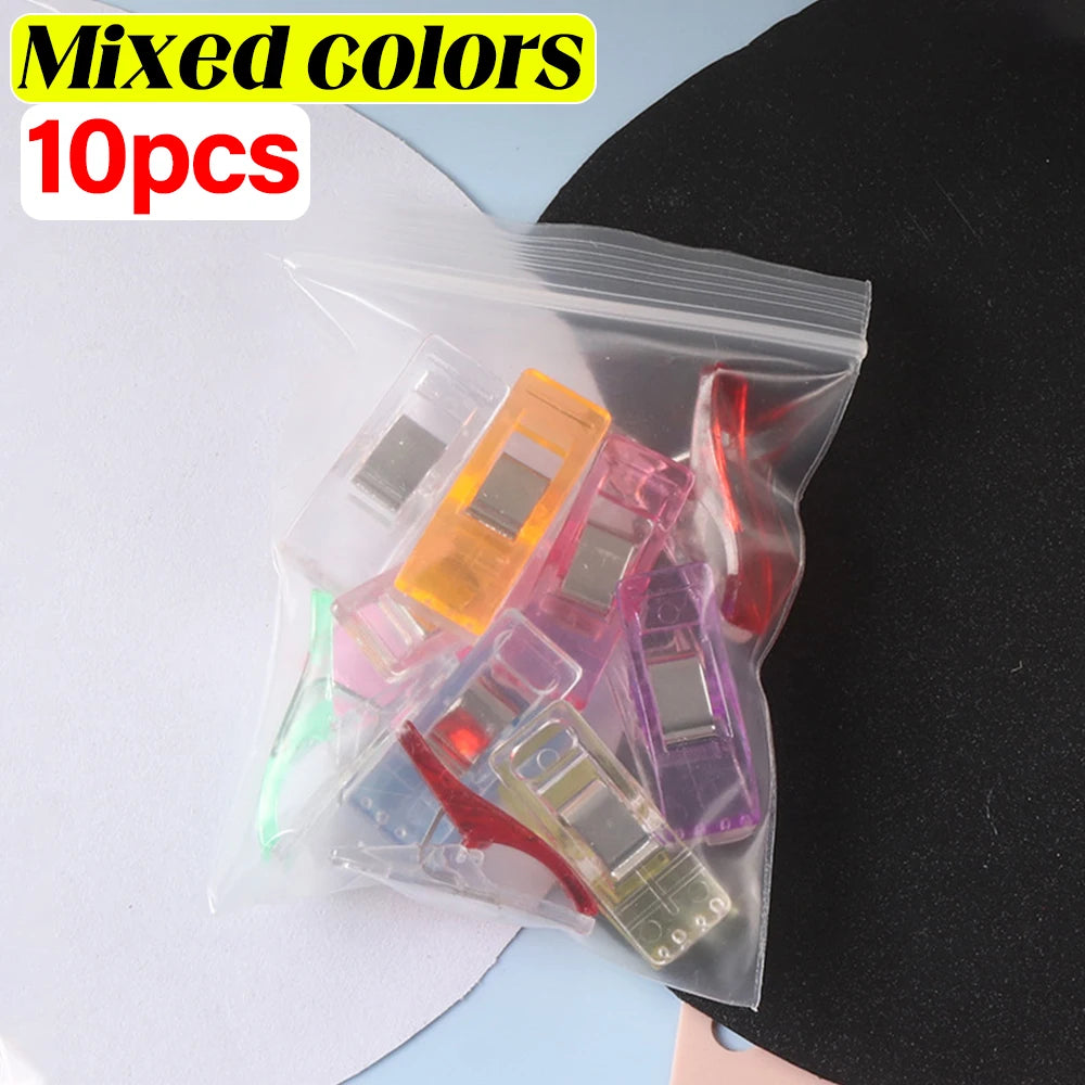 Mini Plastic Sewing & Craft Clips