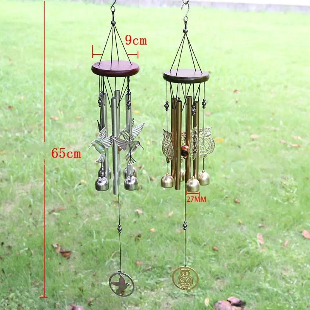 DIY Owl & Hummingbird Wind Chimes