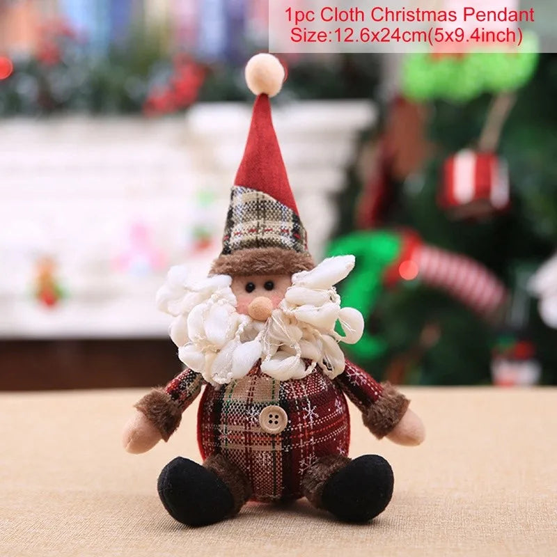 Telescopic Christmas Doll Ornament