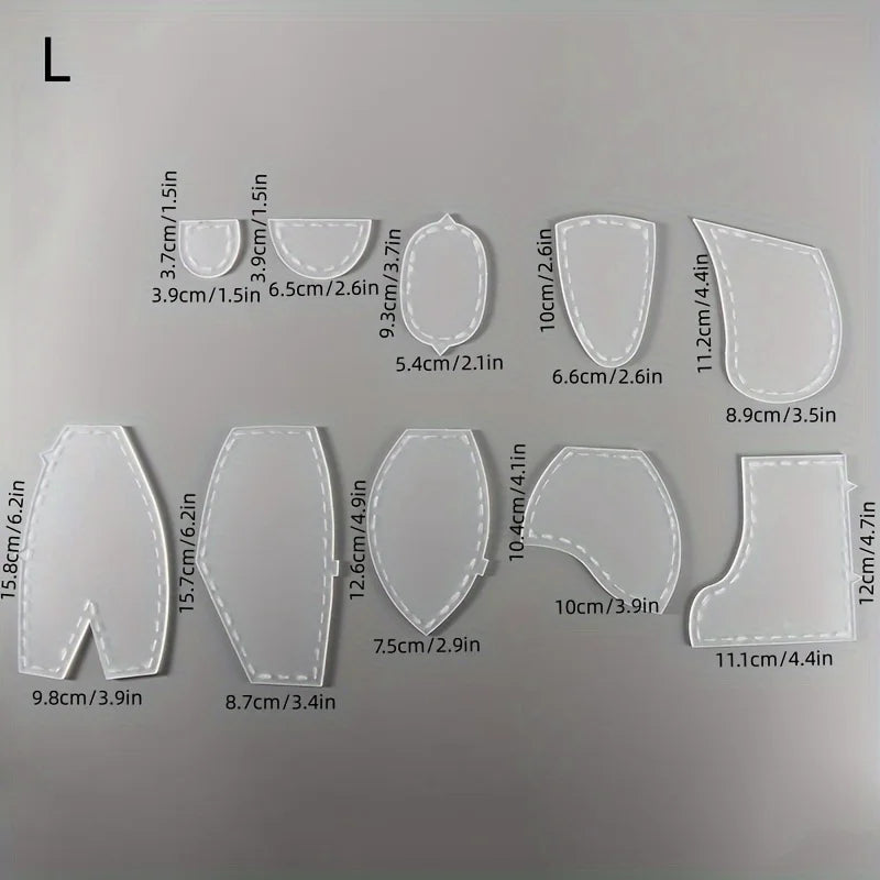 YOMDID Memory Bears Sewing Template