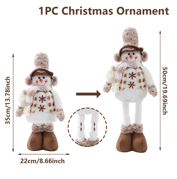 Telescopic Christmas Doll Ornament