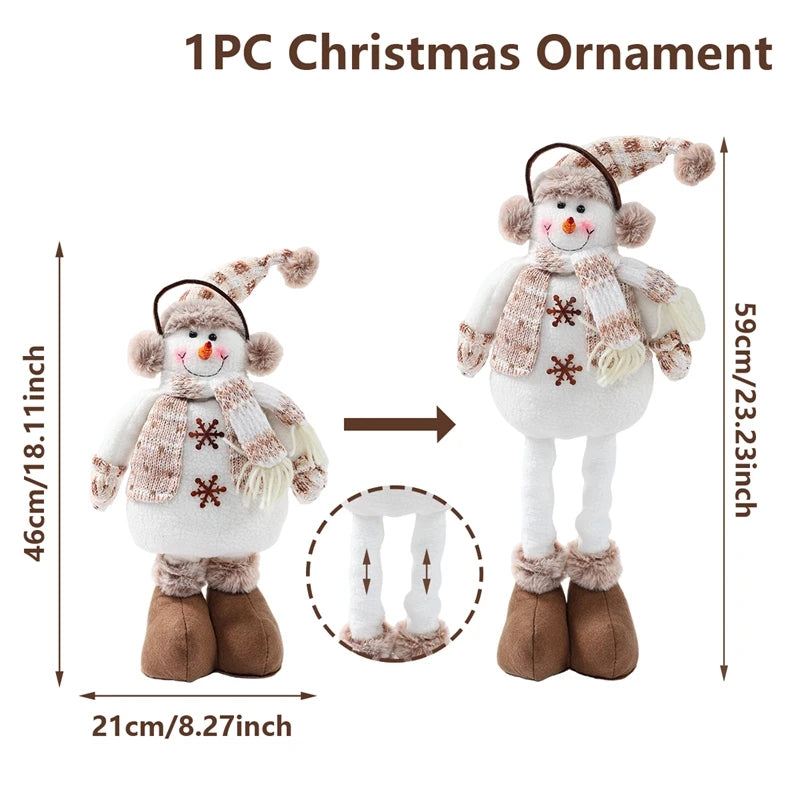Telescopic Christmas Doll Ornament