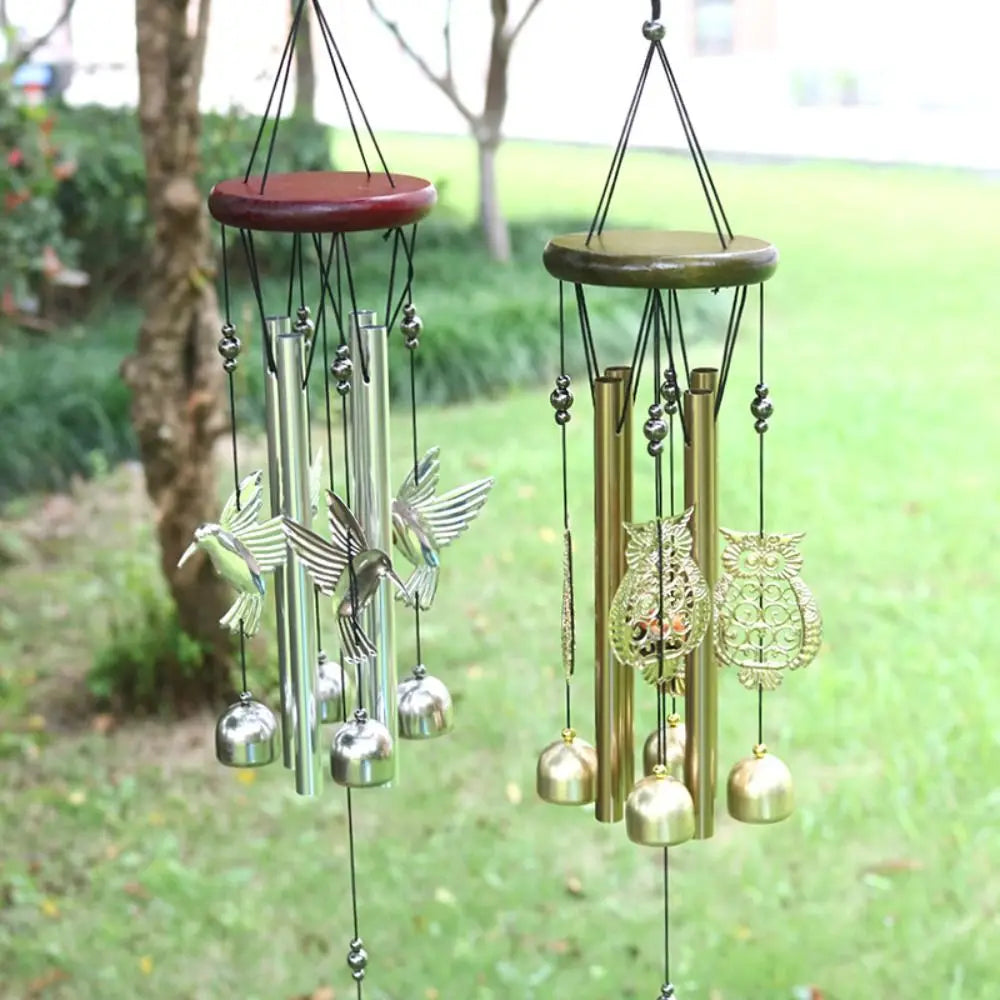 DIY Owl & Hummingbird Wind Chimes