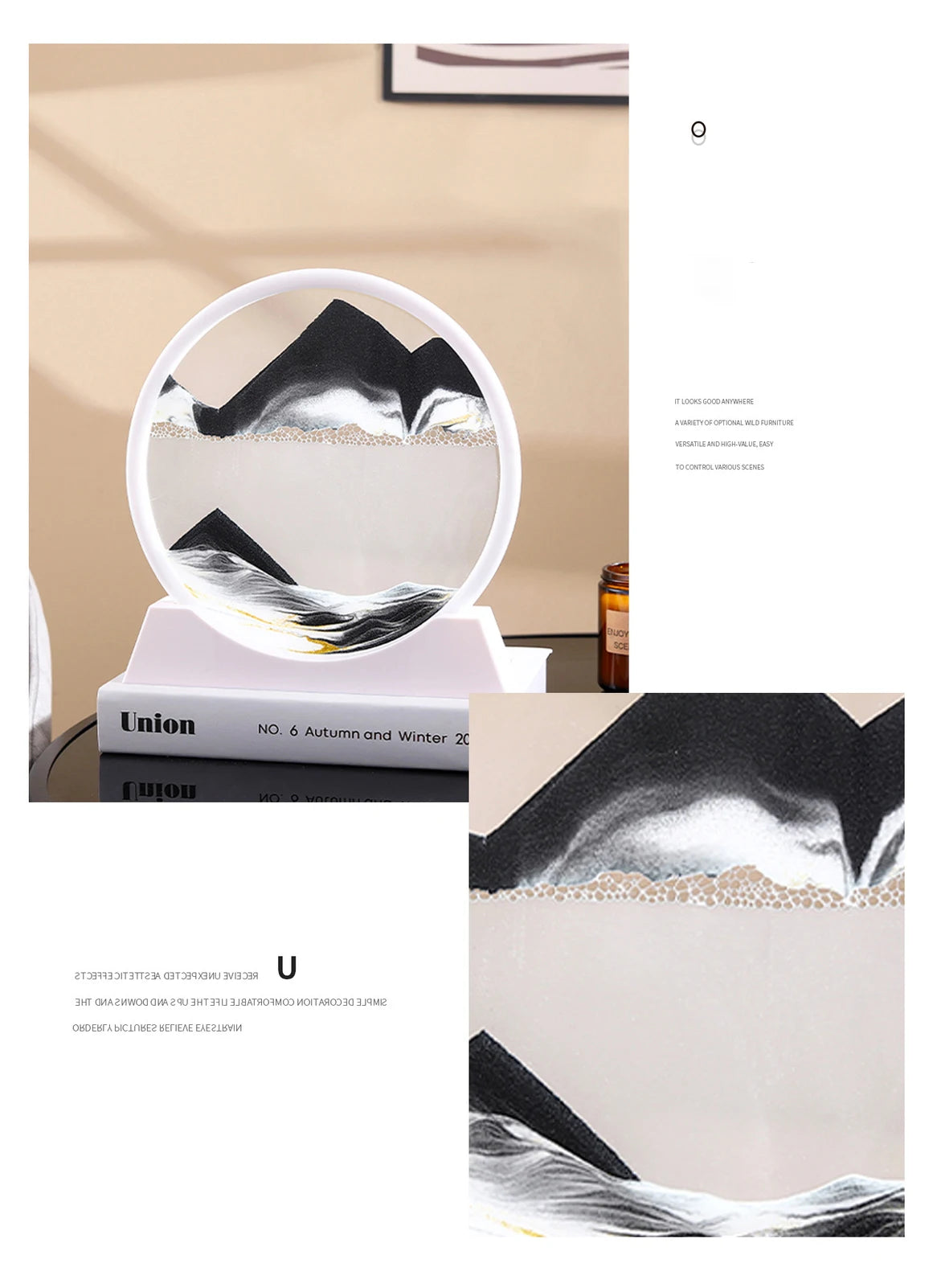 3D Sandscape Moving Sand Art