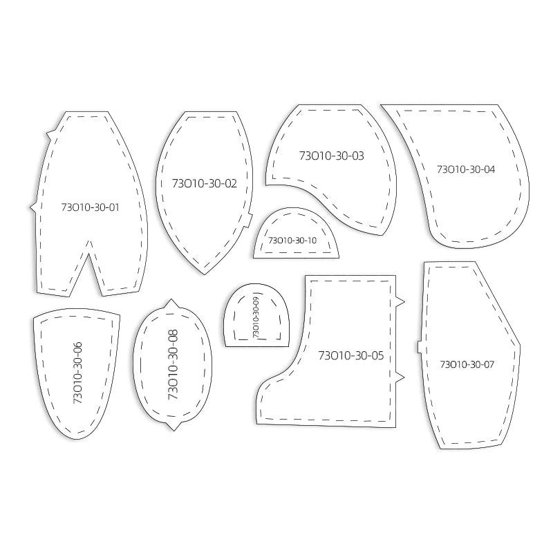 YOMDID Memory Bears Sewing Template