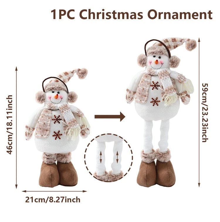 Telescopic Christmas Doll Ornament