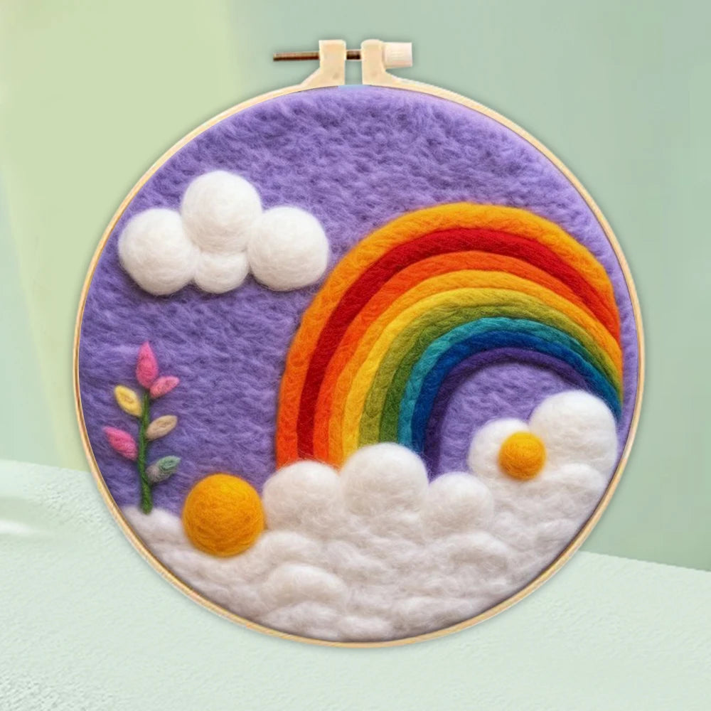 DIY Wool Felting Painting Kit