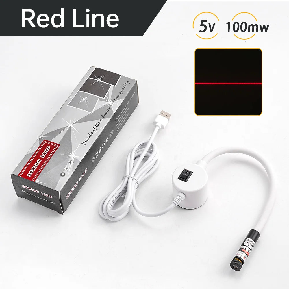 USB Red Laser Positioning Light