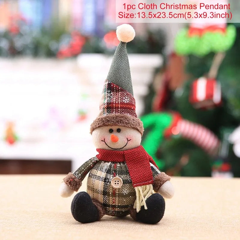Telescopic Christmas Doll Ornament