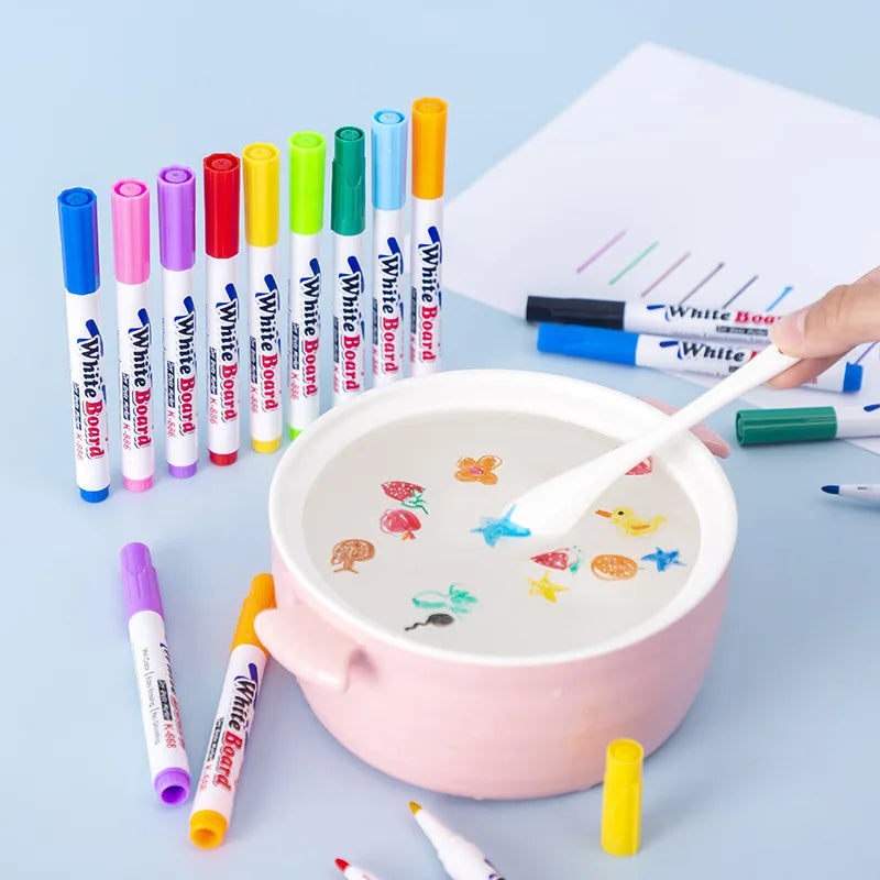 Magical Water Floating Ink Pen Set