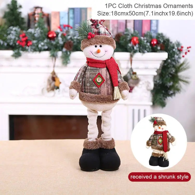 Telescopic Christmas Doll Ornament