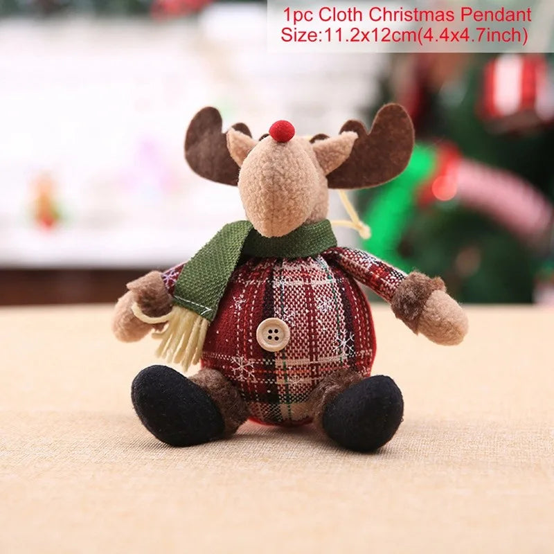 Telescopic Christmas Doll Ornament
