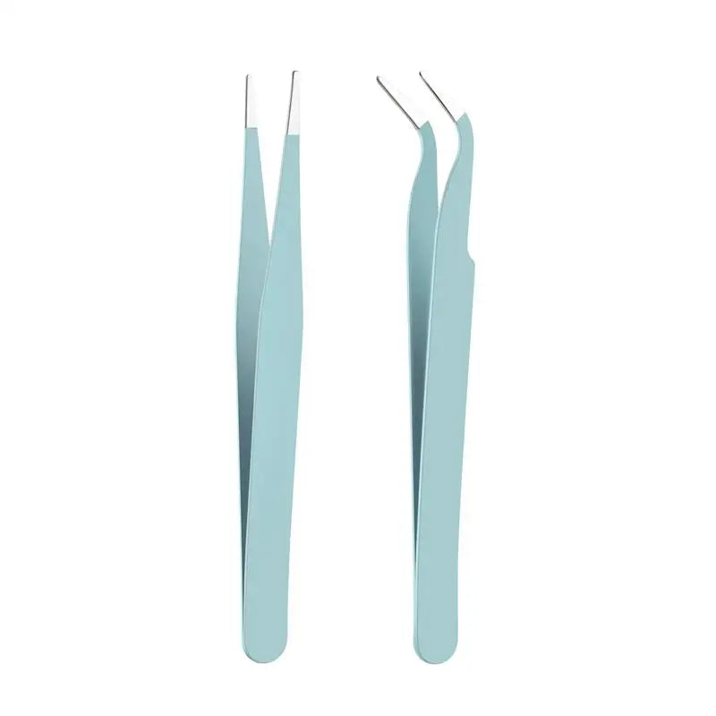 Stainless Steel Craft Tweezers Set