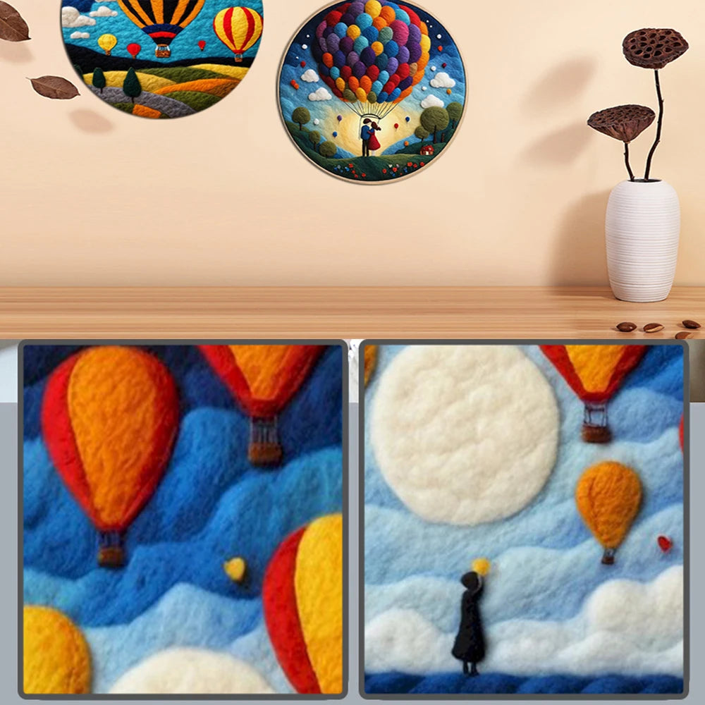 DIY Wool Felting Painting Kit