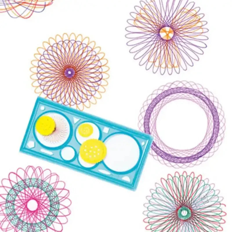 Geometry Spirograph Drawing Set