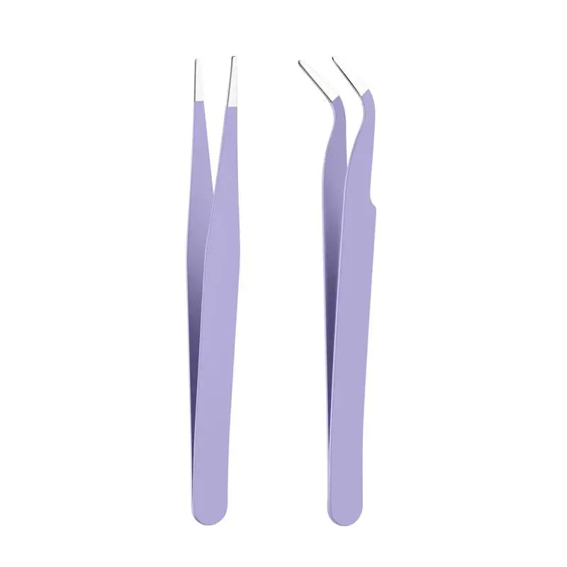 Stainless Steel Craft Tweezers Set