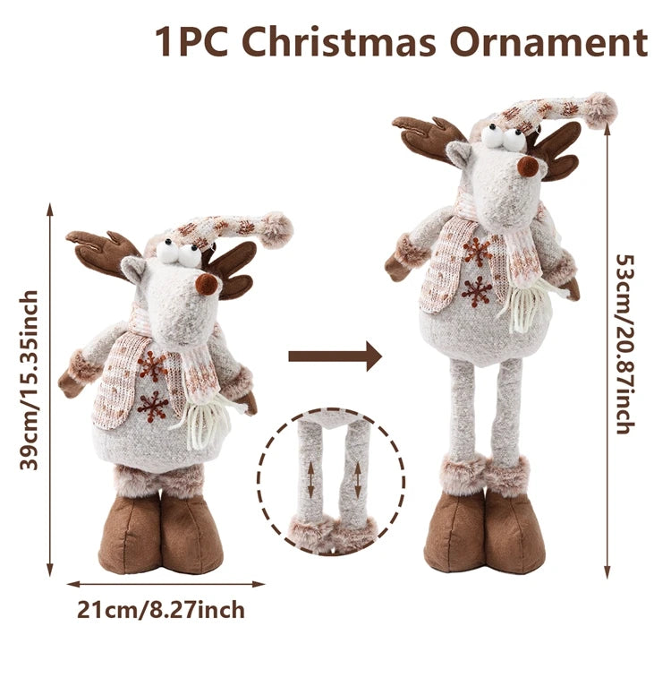 Telescopic Christmas Doll Ornament