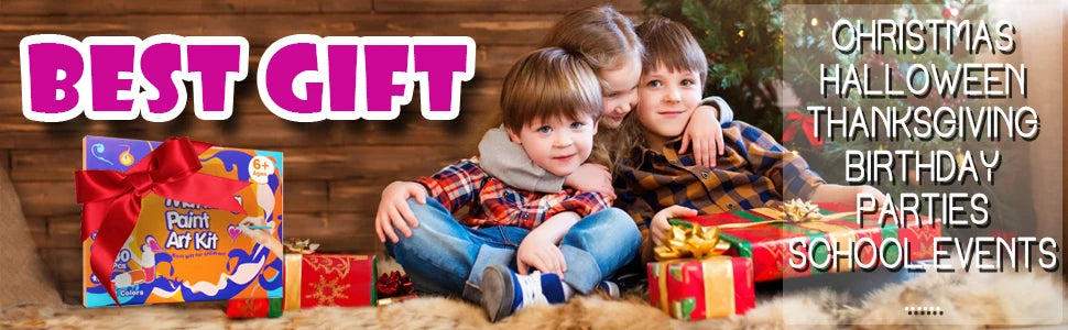 Kids Marble Painting Water Art Kit