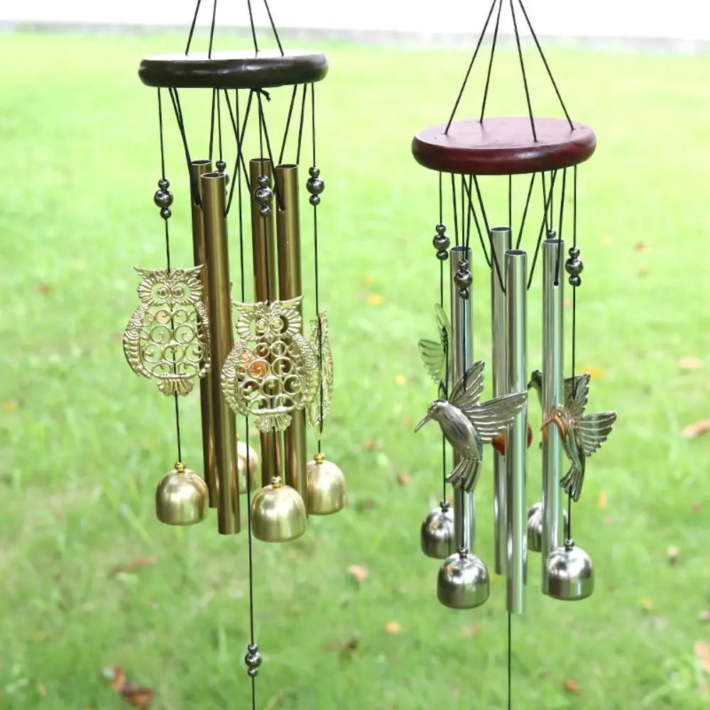 DIY Owl & Hummingbird Wind Chimes