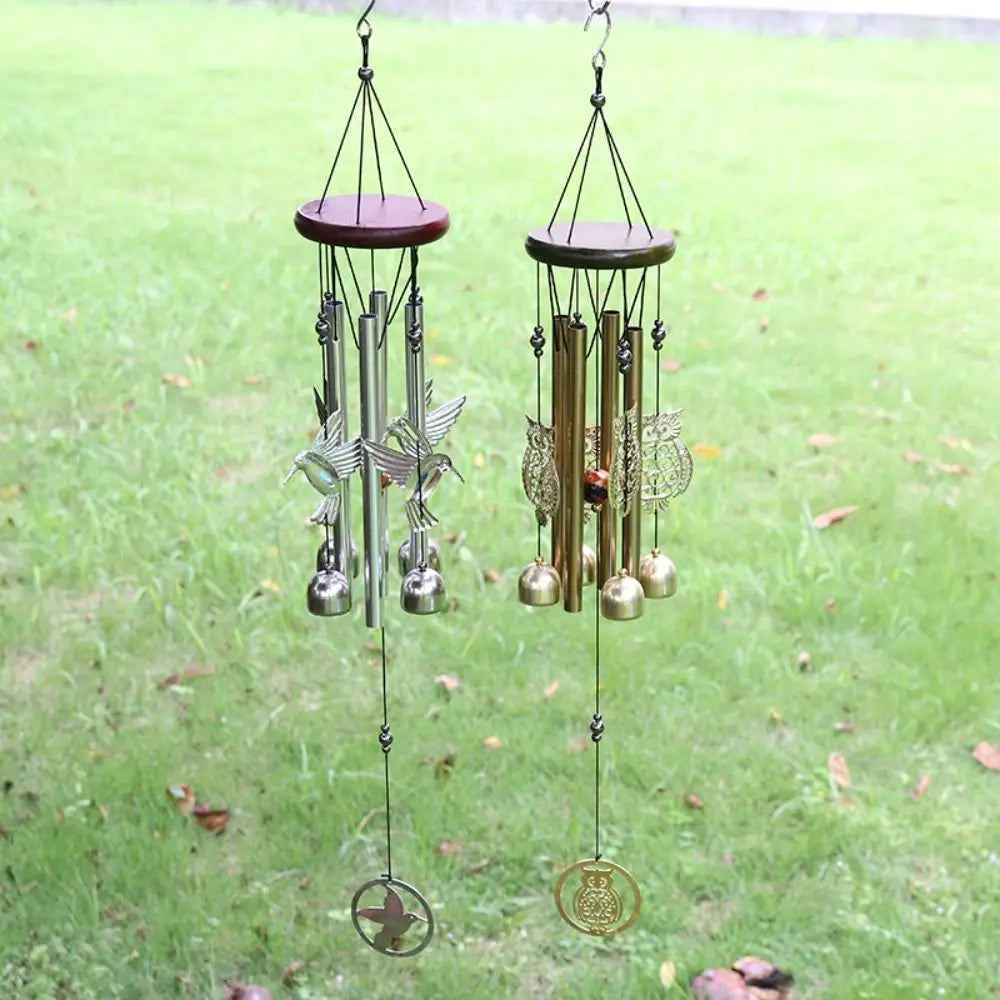 DIY Owl & Hummingbird Wind Chimes