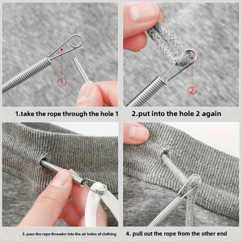 Bendable Rope Threading Sewing Tool
