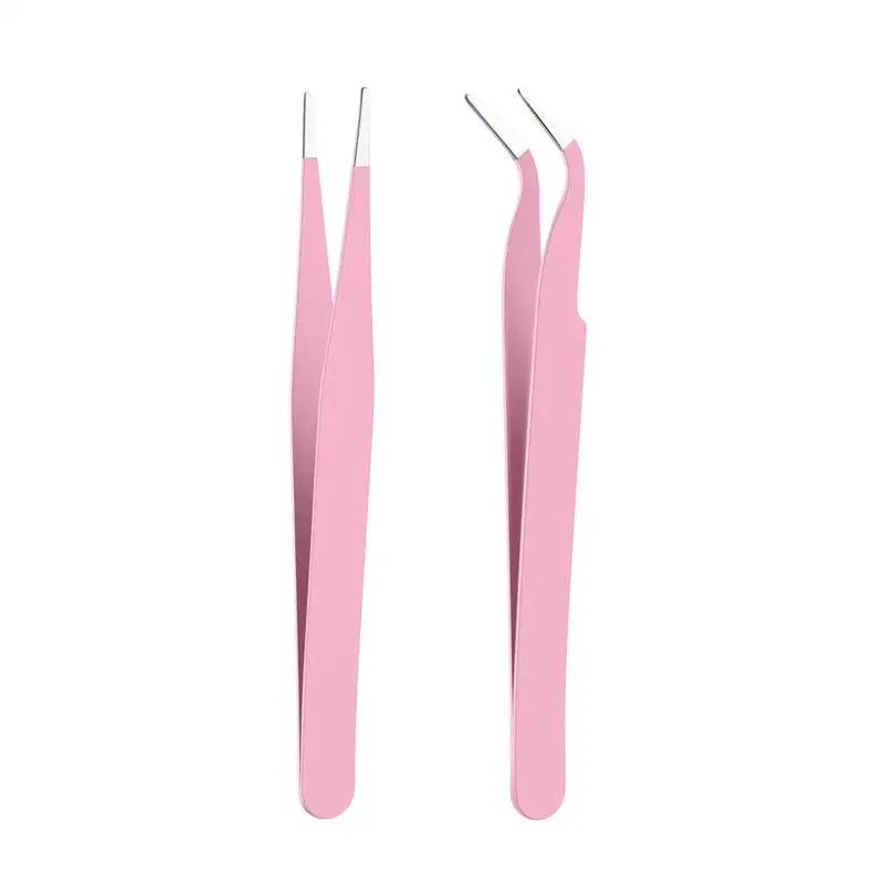 Stainless Steel Craft Tweezers Set