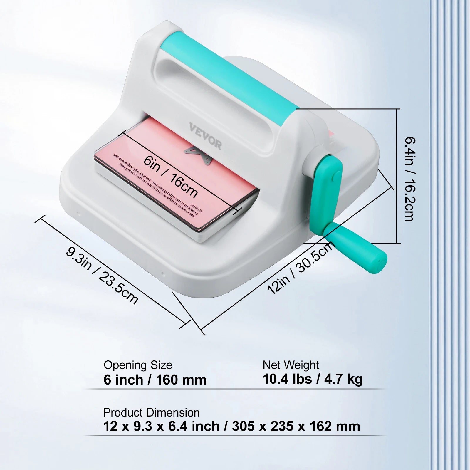 VEVOR Manual Die Cutting Machine