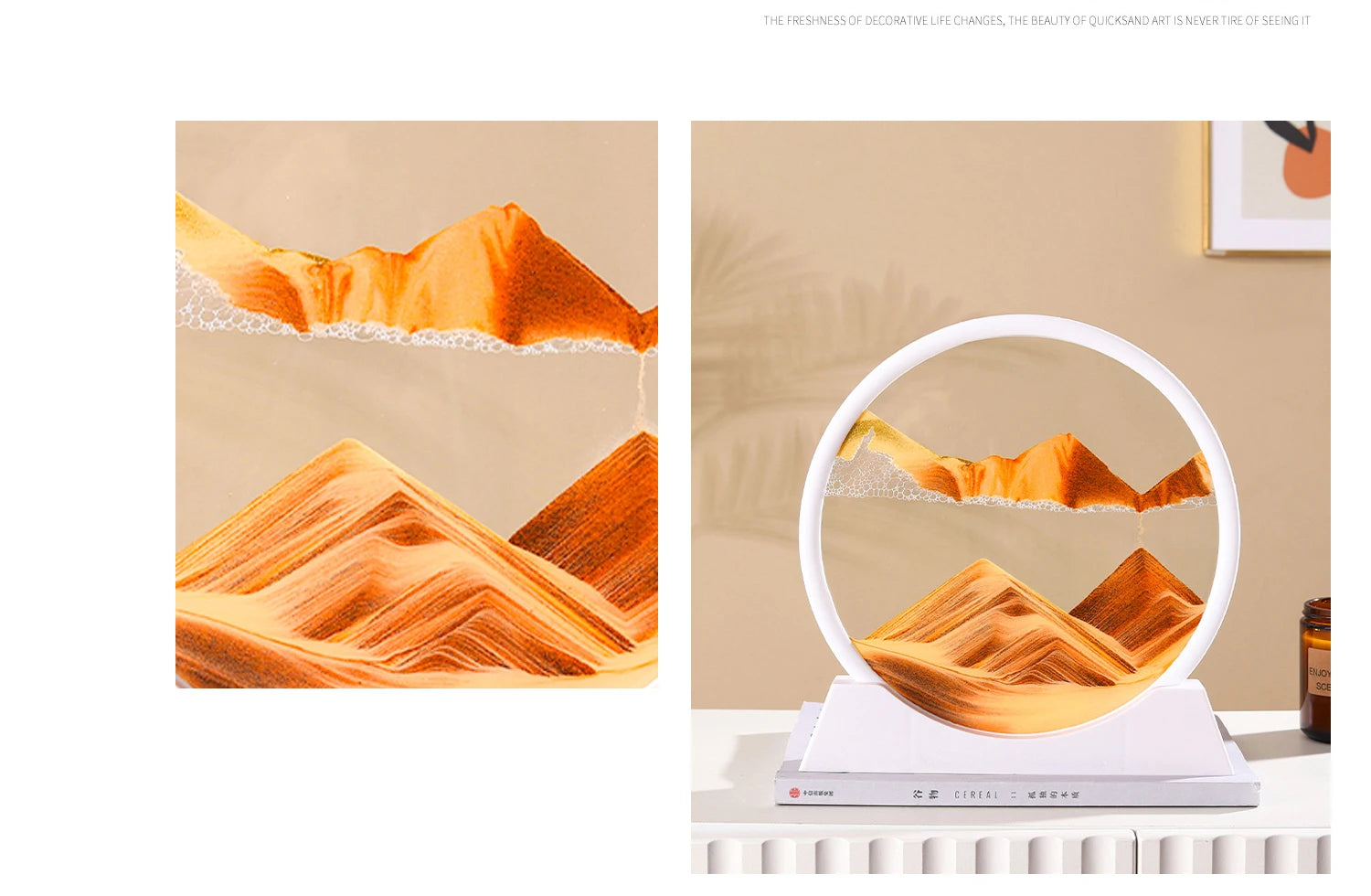 3D Sandscape Moving Sand Art