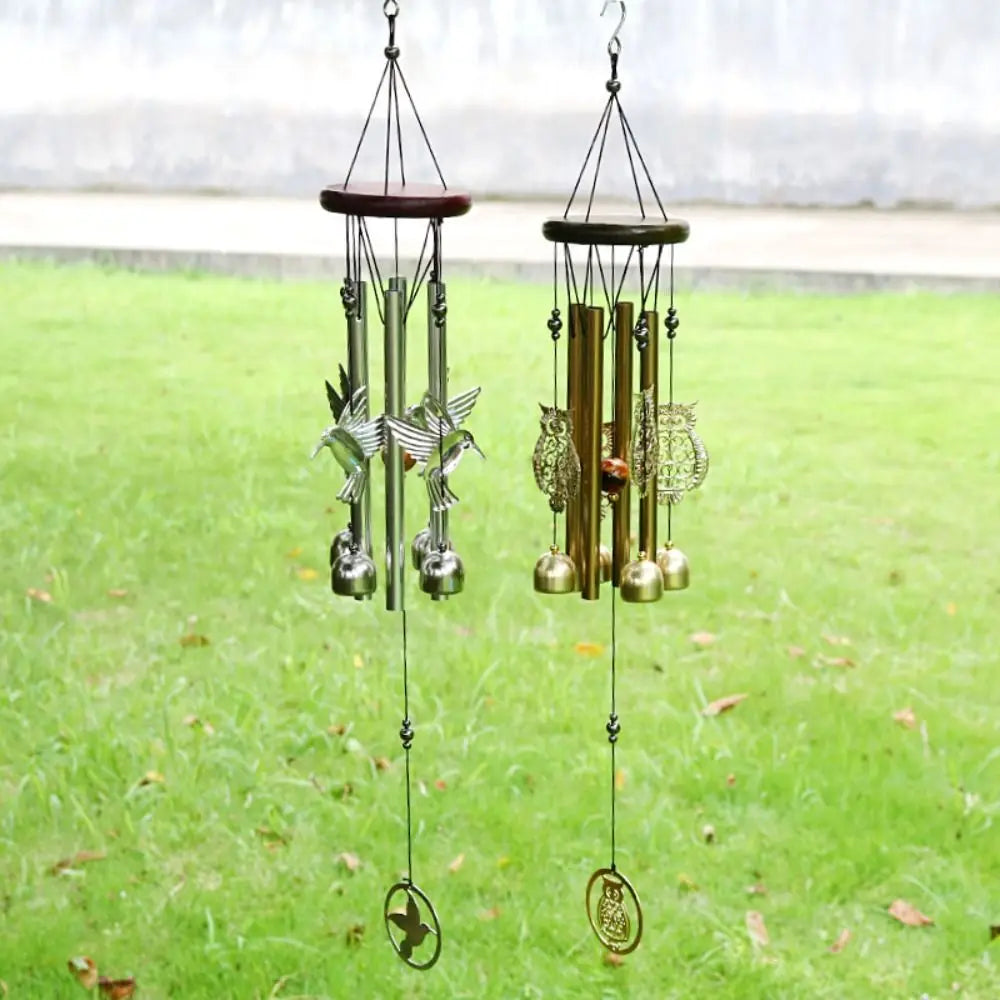 DIY Owl & Hummingbird Wind Chimes