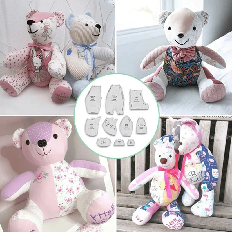 YOMDID Memory Bears Sewing Template