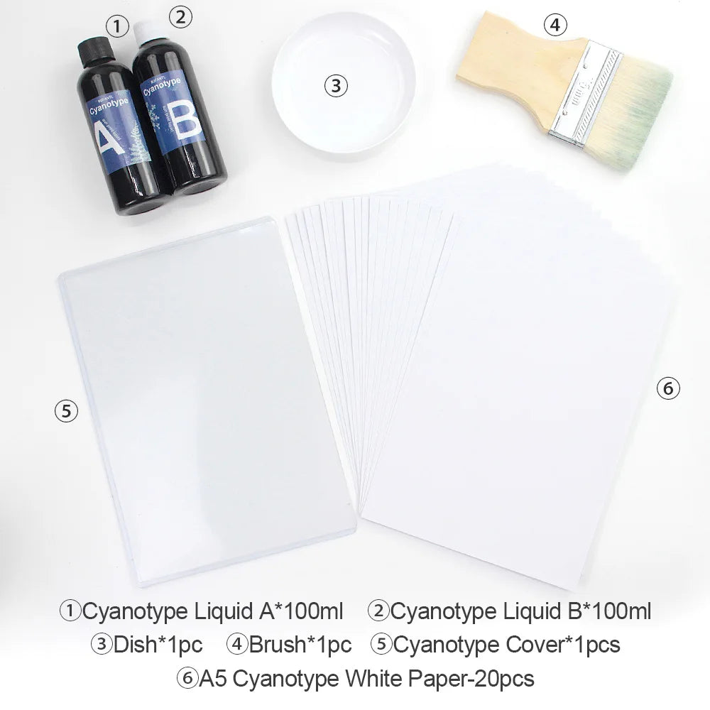 A5/A6 Cyanotype Sun Art Kit