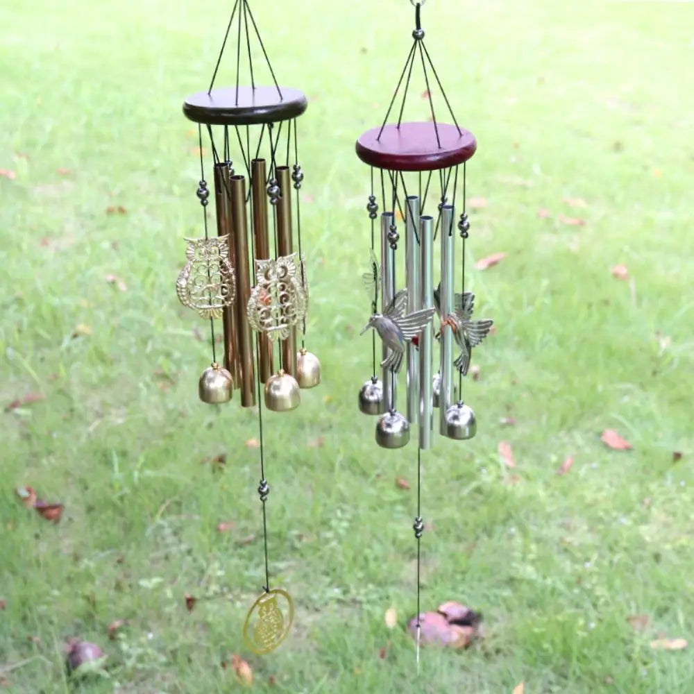 DIY Owl & Hummingbird Wind Chimes