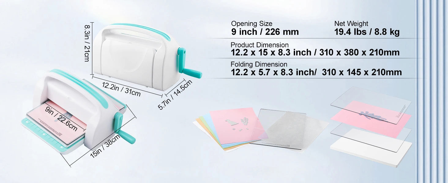 VEVOR Manual Die Cutting Machine