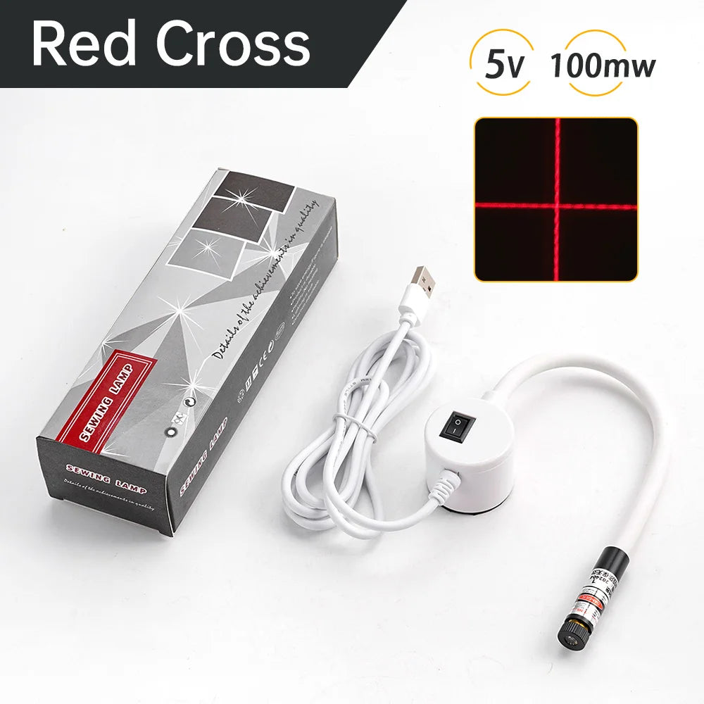 USB Red Laser Positioning Light