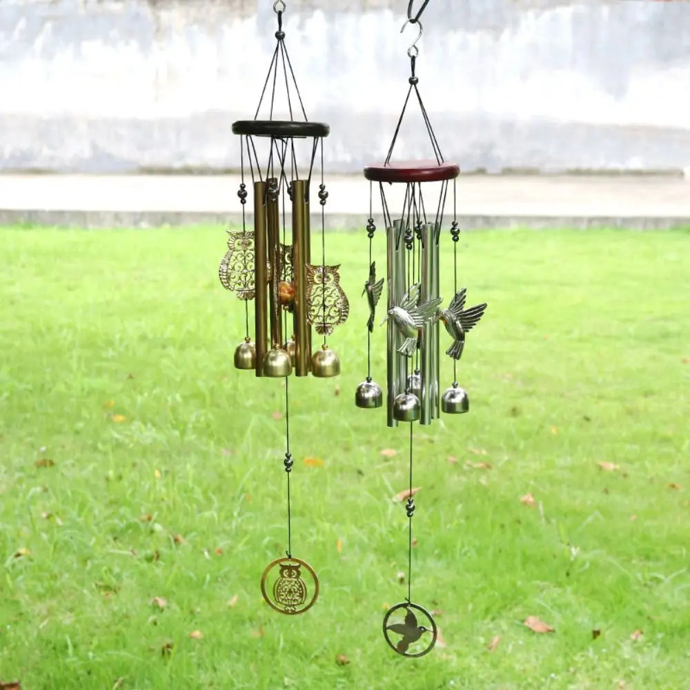 DIY Owl & Hummingbird Wind Chimes