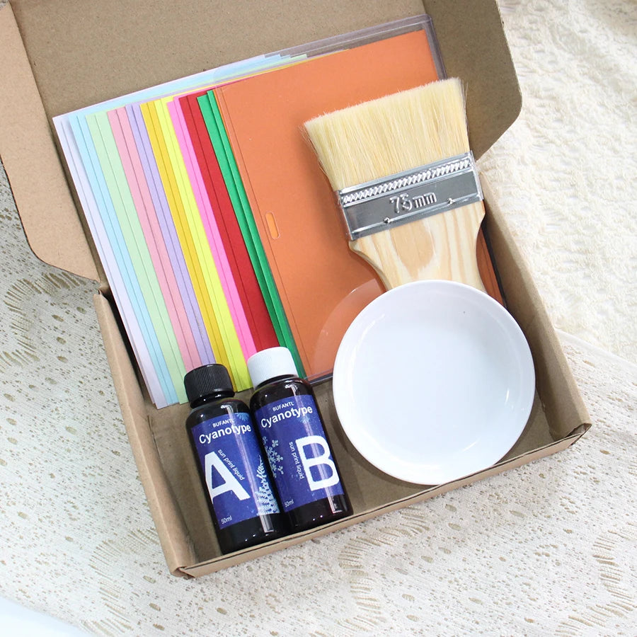 Solar Cyanotype Liquid Art Set