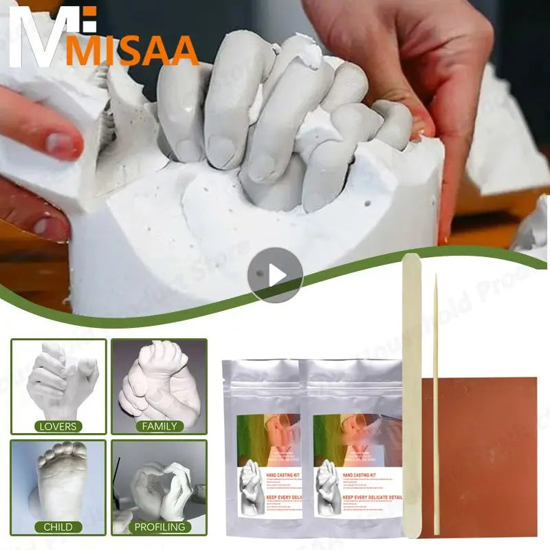 3D Hand & Foot Plaster Mold Kit