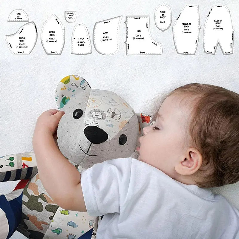 YOMDID Memory Bears Sewing Template